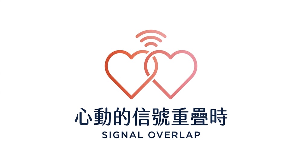 心動的訊號重疊時