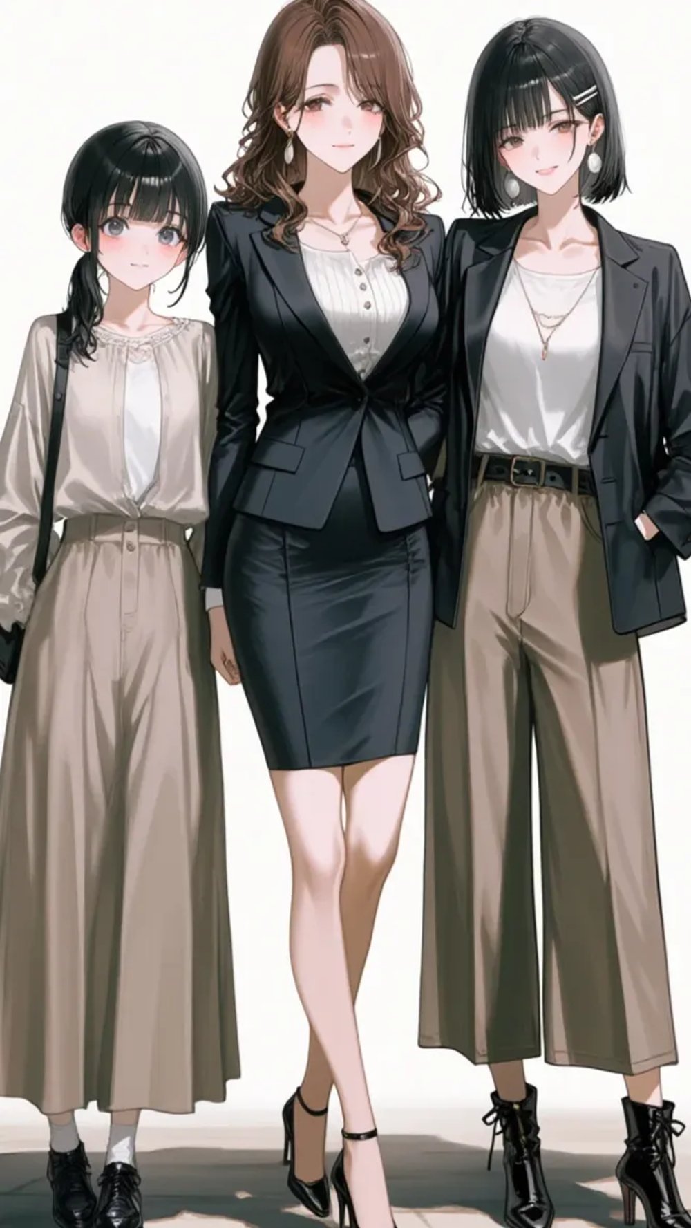 林家三母女