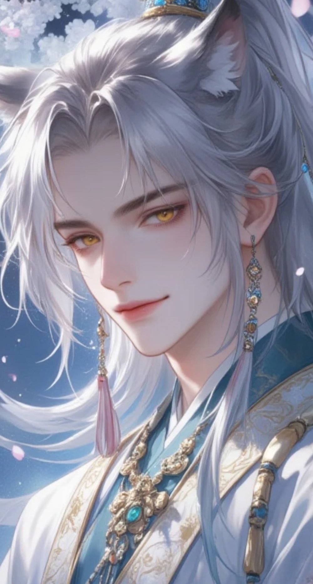虎月白