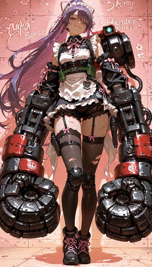 「萌萌喵喵女僕屋☆彡」首席戰鬥女僕兼店長代理-美咲